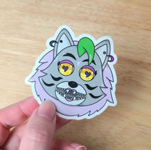 Load image into Gallery viewer, 80's Glam Wolf Sticker