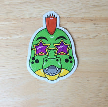 Load image into Gallery viewer, 80's Glam Gator Sticker