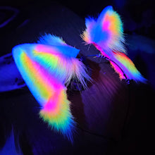 Load image into Gallery viewer, UV Reactive Rainbow Cat *PRE ORDER*