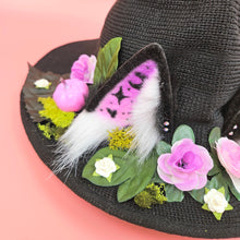 Load image into Gallery viewer, Mystical Pastel Goth Fox Kemonomimi Witch Hat