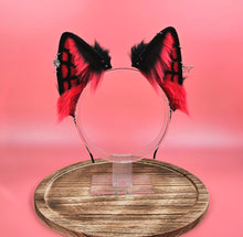 Load image into Gallery viewer, Goth Spider Web Cat