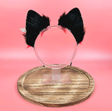 Load image into Gallery viewer, Goth Spider Web Cat