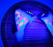 Load image into Gallery viewer, UV Reactive 80's Arcade Carpet Cat