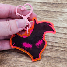 Load image into Gallery viewer, UV Reactive Angel D♡st Inspired Acrylic Keychain