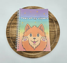 Load image into Gallery viewer, Paws Off Reusable Sticker Book
