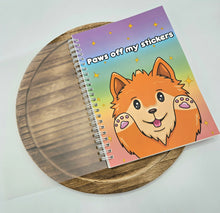 Load image into Gallery viewer, Paws Off Reusable Sticker Book