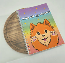 Load image into Gallery viewer, Paws Off Reusable Sticker Book