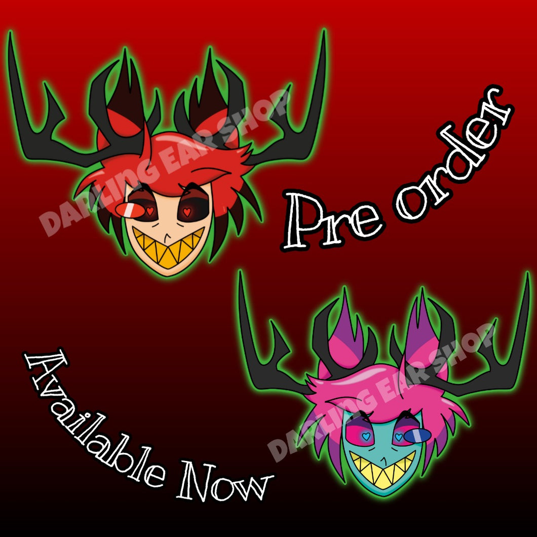 Alastor Inspired Acrylic Keychain *PRE ORDER* Special