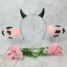 Load image into Gallery viewer, Horned Pastel Goth Cow