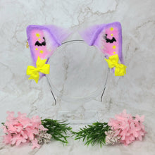 Load image into Gallery viewer, UV Reactive Pastel Goth Cat
