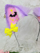 Load image into Gallery viewer, UV Reactive Pastel Goth Cat
