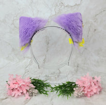 Load image into Gallery viewer, UV Reactive Pastel Goth Cat