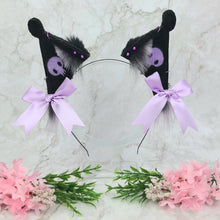 Load image into Gallery viewer, Lavender Kuromi Inspired Cat