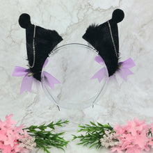 Load image into Gallery viewer, Lavender Kuromi Inspired Cat