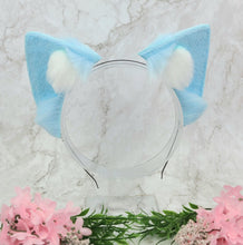 Load image into Gallery viewer, Pastel Blue Neko Cat
