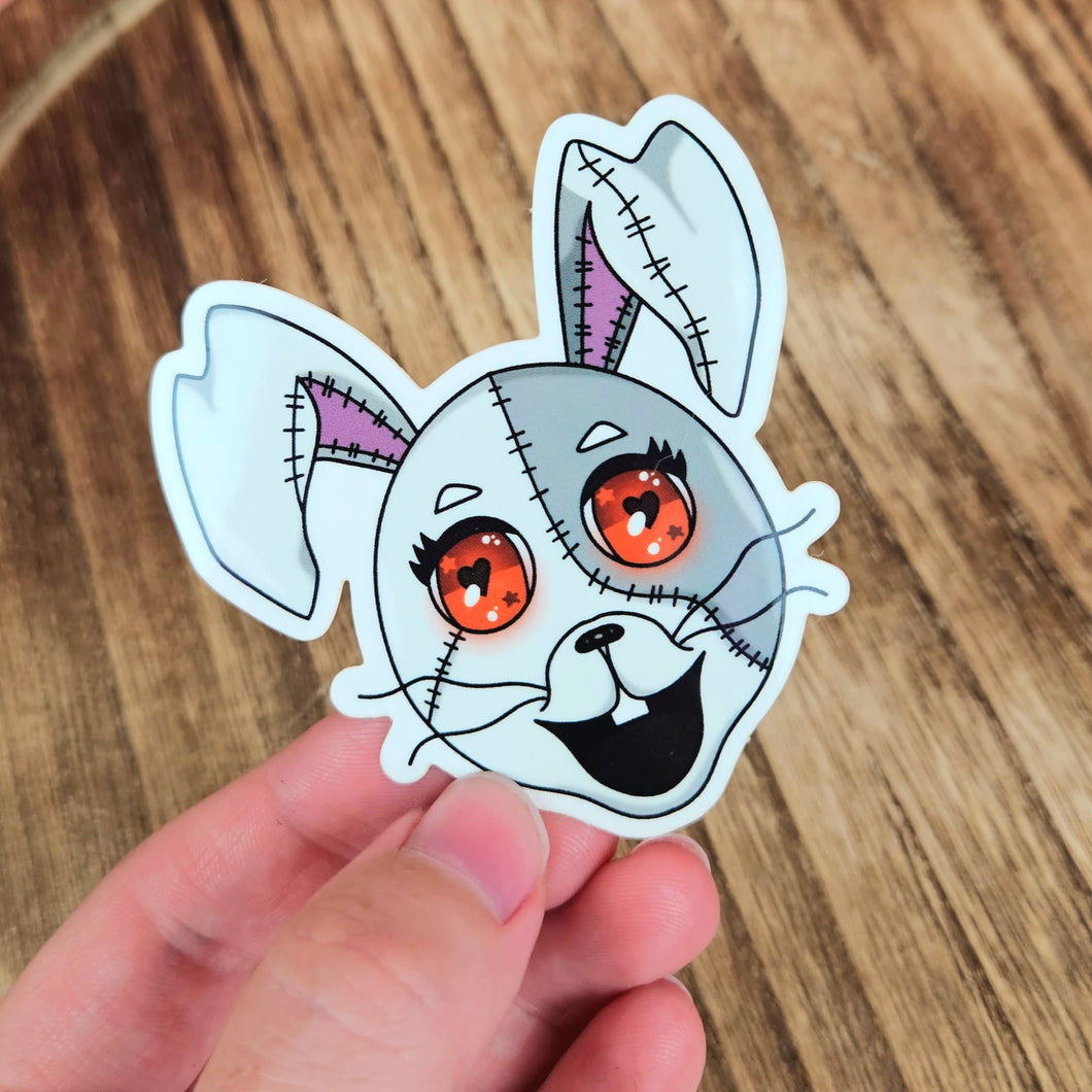 Vanessa Bunny Mask Sticker