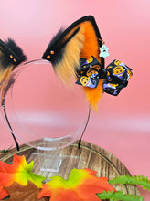 Load image into Gallery viewer, Black &amp; Orange Halloween Cat

