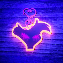 Load image into Gallery viewer, UV Reactive Angel D♡st Inspired Acrylic Keychain
