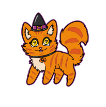 Load image into Gallery viewer, Spooky Kitty Sticker *PRE ORDER* Special Bundle
